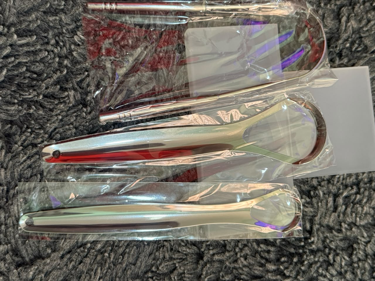 Metal Steel Tongue Scraper